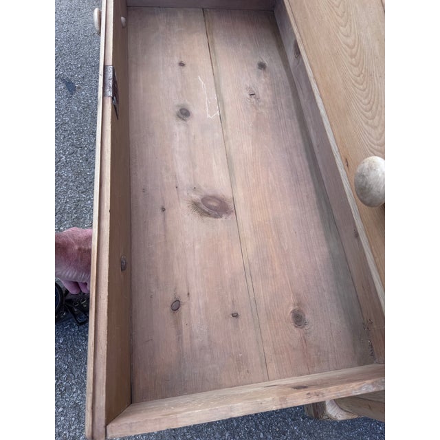 19th Century Pine Chest of Drawers For Sale - Image 13 of 17