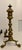 Pair Federal Beehive Ball Claw Brass Andirons For Sale - Image 9 of 10