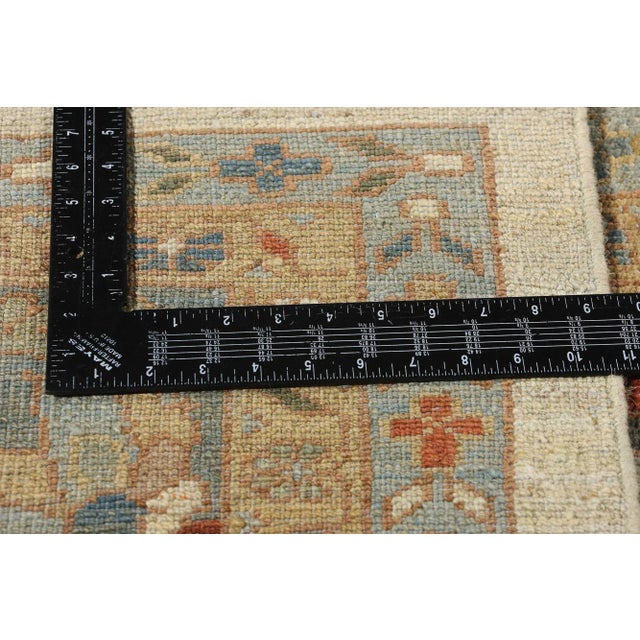 Persian Sultanabad Rug - 11'05 X 12'03 For Sale In Dallas - Image 6 of 9