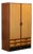 Vintage Danish Wardrobe in Teak and Oregon Pine by Gunni Omann for Omann Jun, 1960s For Sale