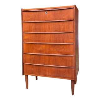 Teak Chest of Drawers, Denmark For Sale