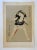 Vintage mid 20th century reprint of Japanese woodblock on paper by Utagawa Toyokuni I (1769-1825) Japan. Masatsuya (Actor...
