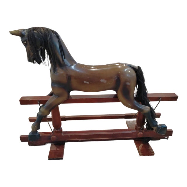 Indonesian Rocking Horse, 1950s For Sale
