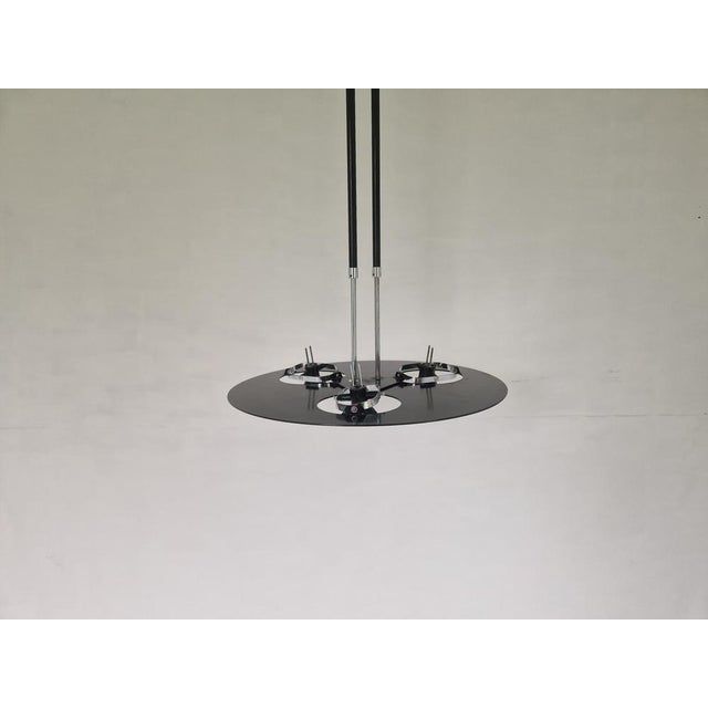 Vintage Triple Spot Pendant Lamp from Dijkstra, 1980s For Sale - Image 11 of 15