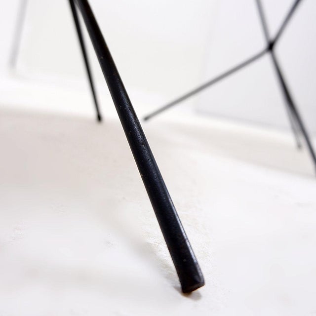 Black Atomic Expo Tripod Tables from Erdal, 1950s, Set of 2 For Sale - Image 8 of 16