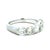 Contemporary JLJ Five-Stone 2.00 Carat Diamond Platinum Band Ring, Size 6.5 For Sale - Image 3 of 9