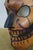 Leather Skull Face Mask Day of the Dead Carnival Mardi Gras Halloween For Sale - Image 9 of 12