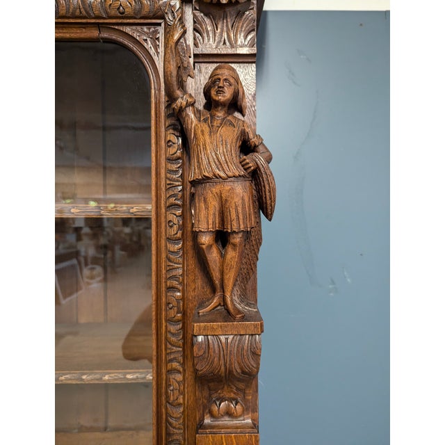 Renaissance Hunting and Fishing Buffet For Sale - Image 15 of 17