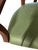 Wood Vintage Fairfield Furniture Modern Green Occasional Chair For Sale - Image 7 of 11