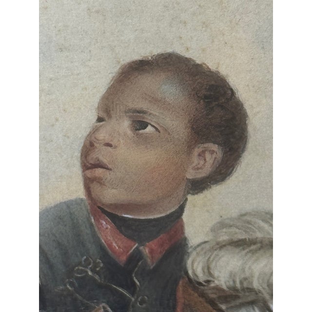 Sky Blue 18th Century Painting of Charles Stanhope Third Earl of Harrington With Marcus Richard Fitzroy Thomas For Sale - Image 8 of 17