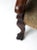 Wood Antique Lion Head Claw Foot Arm Chair For Sale - Image 7 of 12