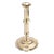 English Georgian Cast Brass Queen Anne Knob Shaft Candlestick, C. 1760 For Sale
