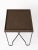 2020s Black Lacquered Steel Side Table With Burnt Cork Top For Sale - Image 5 of 6