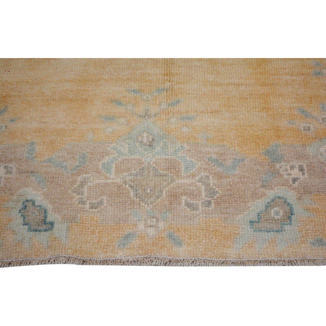 Vintage Turkish Anatolian Hand Knotted Wool Rug, 4'4''x8' For Sale - Image 4 of 4