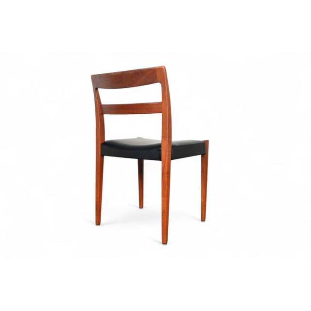 Mid 20th Century Set of 4 Nils Jonsson "Garmi" Dining Chairs in Teak For Sale - Image 9 of 12