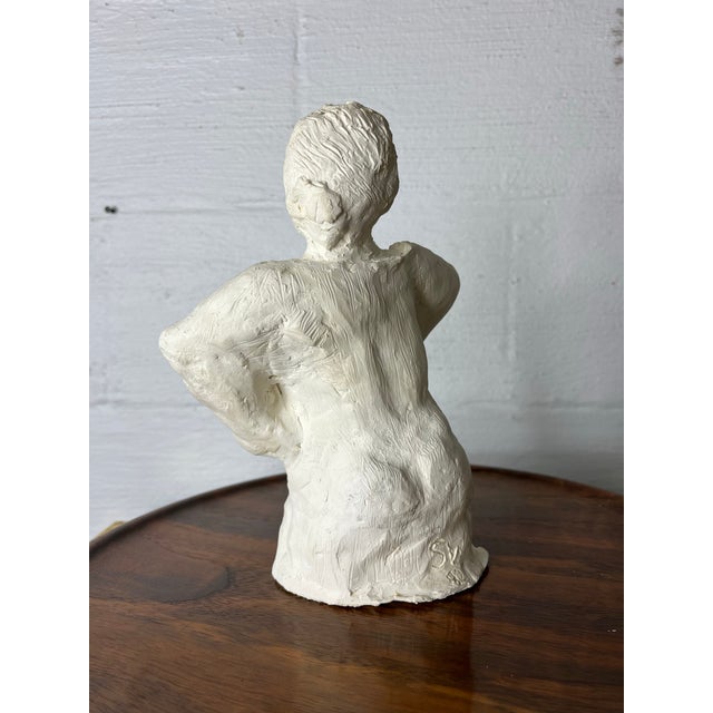 Sculpture Materials Late 20th Century Post-Modern Contemporary Plaster Nude For Sale - Image 7 of 11