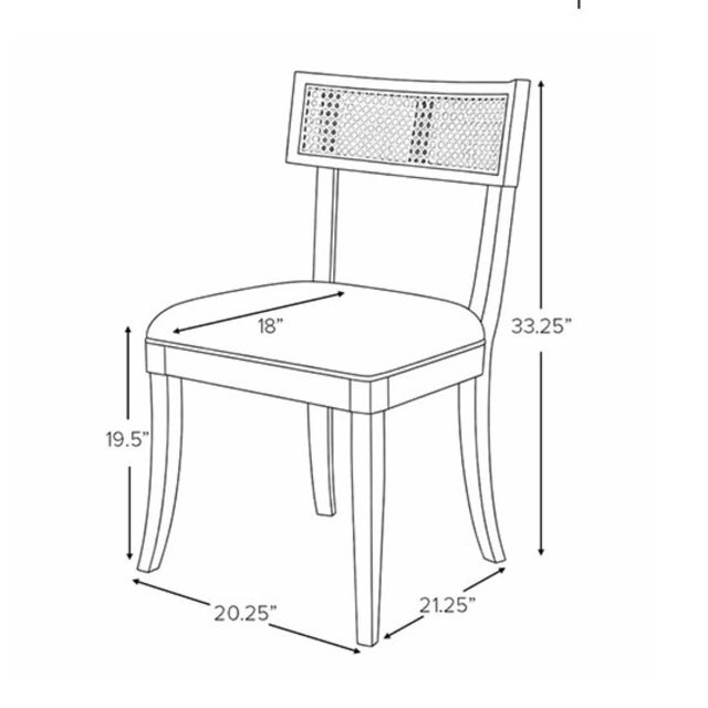 Britta Ceruse Oak Klismo Dining Chair For Sale In Memphis - Image 6 of 7