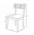 Britta Ceruse Oak Klismo Dining Chair For Sale In Memphis - Image 6 of 7