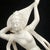 Ceramic Dehua Jiyaun Art Apsara Sculpture Voice of Tiantu- Ji Qing Pipa C 1995 For Sale - Image 7 of 13