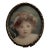 Edwardian Portrait Miniature of a Young Girl For Sale