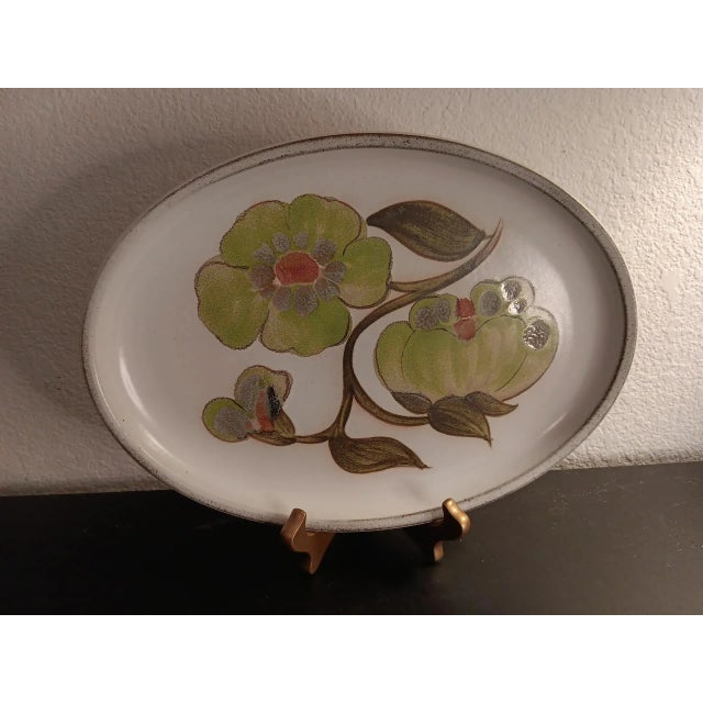1970s Denby Stoneware Oval Platter Made in England For Sale In Dallas - Image 6 of 7