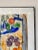 1982 Vintage Expressionist Abstract Watercolor Painting by Yamill For Sale - Image 11 of 12