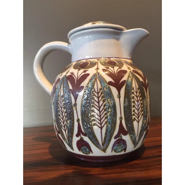 Ceramic Small Jug by Berte Jessen for Royal Copenhagen, 1950s For Sale - Image 7 of 8