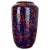 Super Color Crusty Fat Lava Multi-Color Vase from Scheurich, Germany, 1970s For Sale