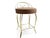 Mid-Century Modern Mid 20th Century Hollywood Regency George Koch Gold and Mauve Vanity Stool Chair For Sale - Image 3 of 14
