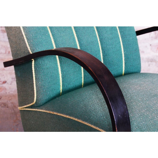 Art Deco Pair of Armchairs Designed by Jindrich Halabala Period: 1930-1939 Designer: Jindrich Halabala Maker: UP Zavody...