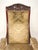 Antique Carved Walnut Armchair, Turn of the 19th and 20th Centuries For Sale - Image 12 of 16