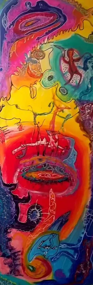 Manitoba, Drole de gigue, 2017, Mixed Media