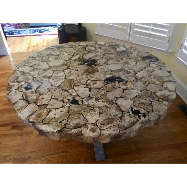 Rustic Arhaus Petra Dining Table Chairish