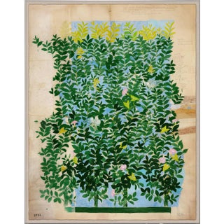 Green Leaves Art Print in Acrylic Box Frame by Paule Marrot For Sale