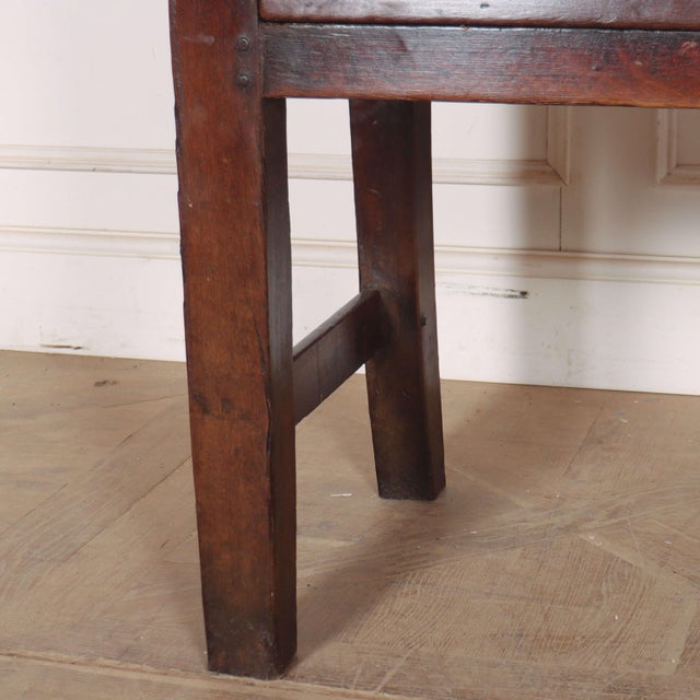 Welsh Oak Dresser Base For Sale - Image 3 of 11
