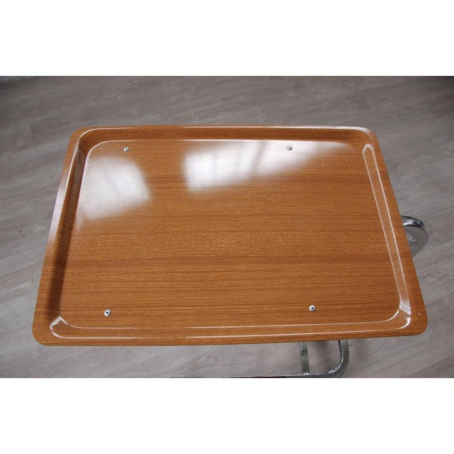 Mid-Century Modern Vintage Adjustable Trolley Table from Melform, 1960s For Sale - Image 3 of 18