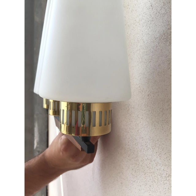 Wood Wall Lights from Stilnovo, 1950s, Set of 2 For Sale - Image 7 of 9