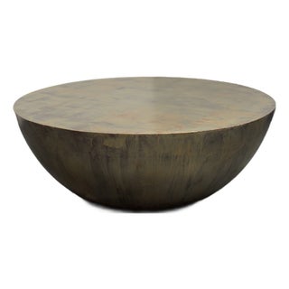 Gumps San Francisco Round Coffee Table For Sale
