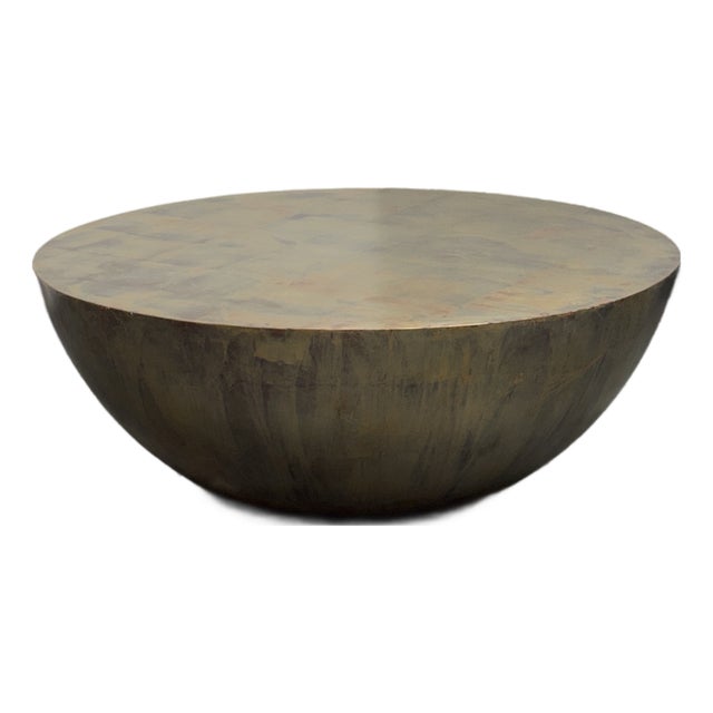 Gumps San Francisco Round Coffee Table For Sale
