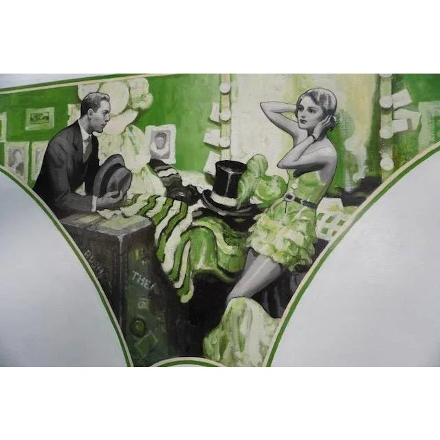 Green Bartow Van Voorhis Matteson 1894-1984 - Original Painting of an Illustration for Redbook 1928-29 For Sale - Image 8 of 10