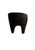 Wood Sculptural Lounge Chair Carved From Solid Suar Wood, Modern Organic For Sale - Image 7 of 7