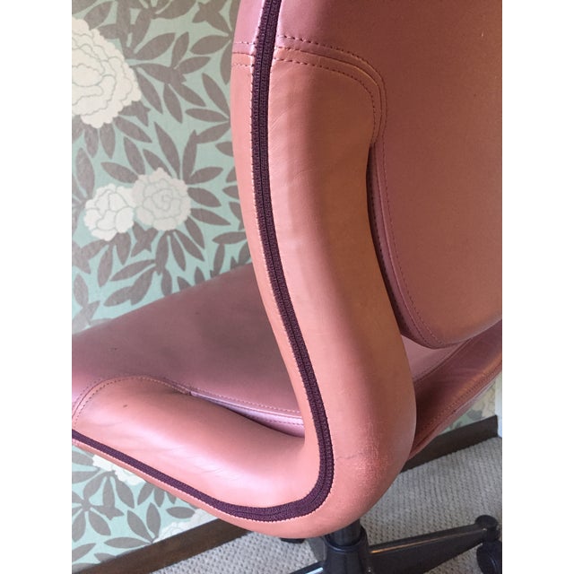 Vintage Mid Century Herman Miller Equa Leather Office Chair Chairish