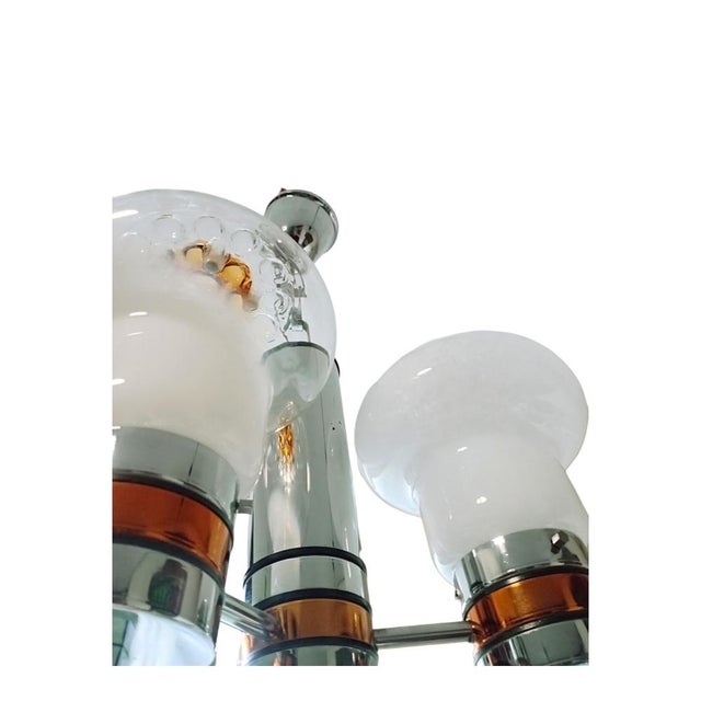 Ceiling Lamp by Toni Zuccheri for Mazzega For Sale - Image 9 of 18