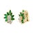 1.6Ct Natural Brazilin Marquise Emerald & 1.0 Ct Diamond Clip on Earring 18 KYG For Sale - Image 15 of 18