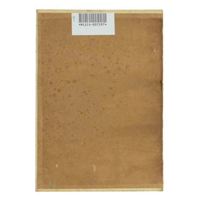 Francesco Settimj, Portrait of Man, Oil Painting, 1933 For Sale - Image 4 of 5