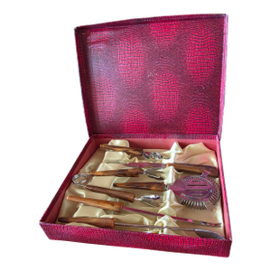 Butterscotch Bakelite Bar Set
