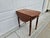 Wood Baker Furniture Mahogany Pembroke Drop-Leaf Side Table Satinwood Inlay For Sale - Image 7 of 12