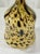 Venini Vintage Murano Style Tortoise Hand Blown Glass Art Vase For Sale - Image 4 of 10
