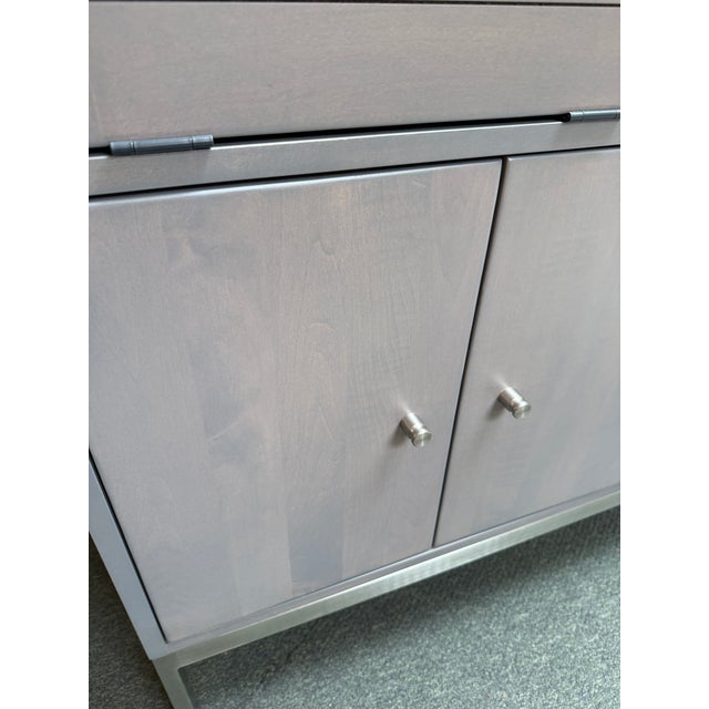 Room & Board Linear Collection Office Armoire, Shell For Sale - Image 9 of 12