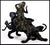 The artwork here, You are viewing an Authentic Jiang Tie Feng Bronze Sculpture titled, "Mountain Ghost" that is one of his...